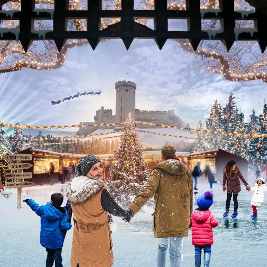 Family Christmas at Warwick Castle